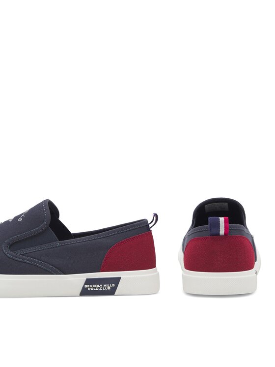 Beverly Hills Polo Club Beverly Hills Polo Club Sneakers aus Stoff M-VSS24001 Dunkelblau