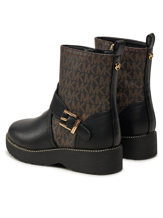 MICHAEL Michael Kors MICHAEL Michael Kors Боти Haskell Mono MK101100 Черен