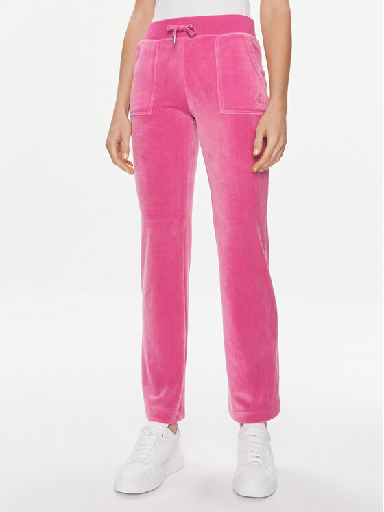 Juicy Couture Juicy Couture Sportinės kelnės Del Ray JCAP180 Rožinė Regular Fit