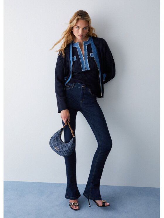 Liu Jo Liu Jo Cardigan WA6335MS99EL9049 Blu Regular Fit