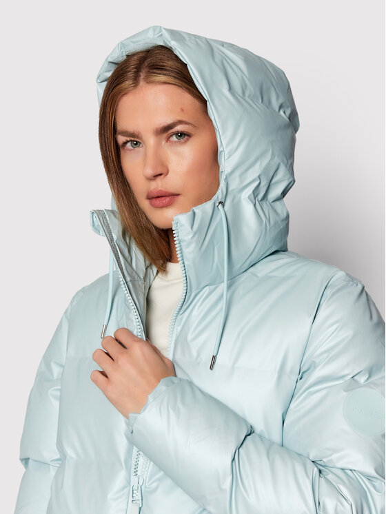 Rains Rains Μπουφάν χειμωνιάτικο Unisex 1537 Μπλε Regular Fit