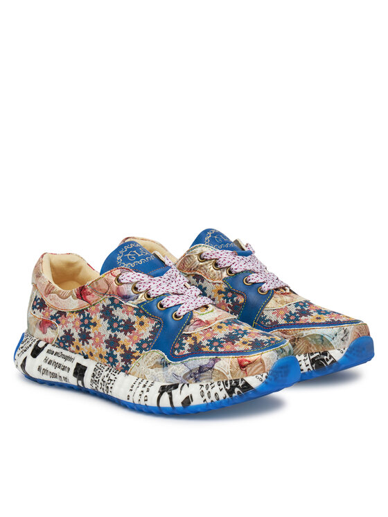 Laura Vita Laura Vita Sneakersy Burton 127 Kolorowy