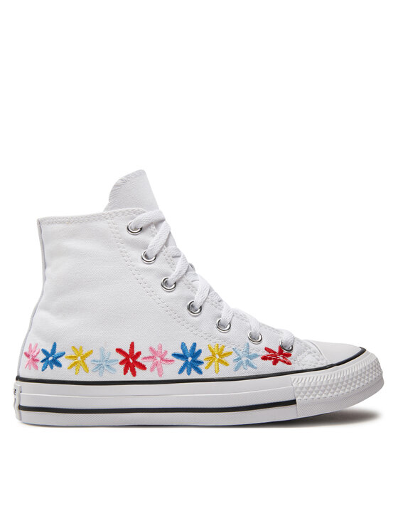 Converse Modne Superge Chuck Taylor All Star Floral A06311C Bela