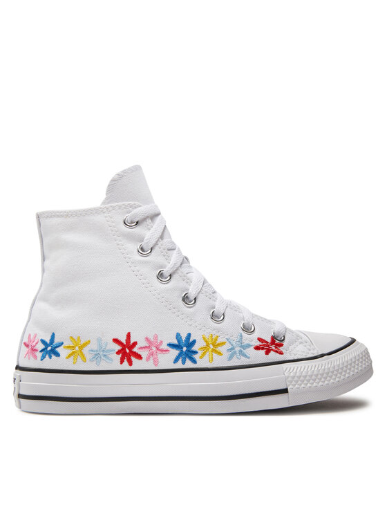 Teniși Converse Chuck Taylor All Star Floral A06311C White/Oops Pink/True Sky