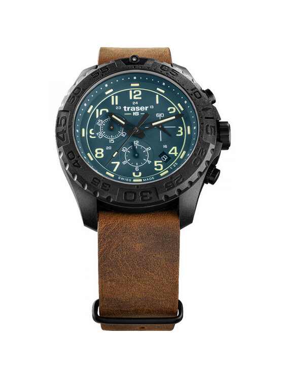 Traser Traser Zegarek TS-109049 Brązowy