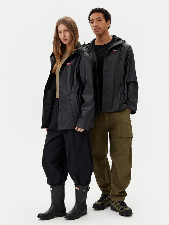 Hunter Hunter Dežna jakna Izzy Unisex HARU0012251 Črna Regular Fit