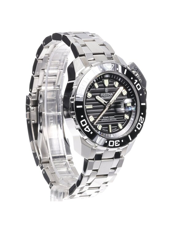 Festina Festina Ρολόι F20043-6 Ασημί