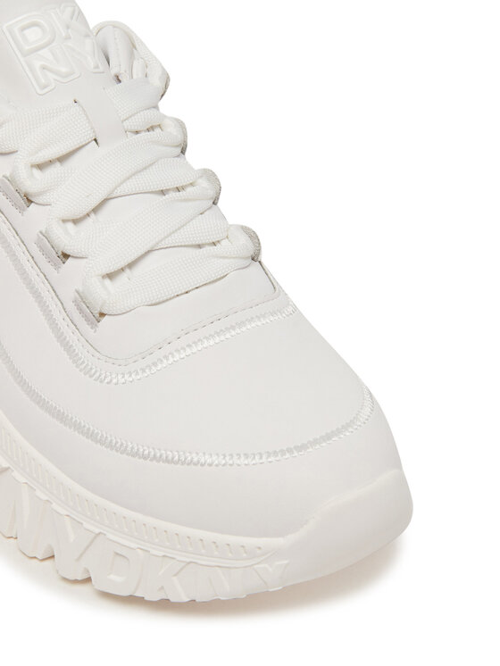 DKNY DKNY Sneakersy Lacombe K1522639 Biela