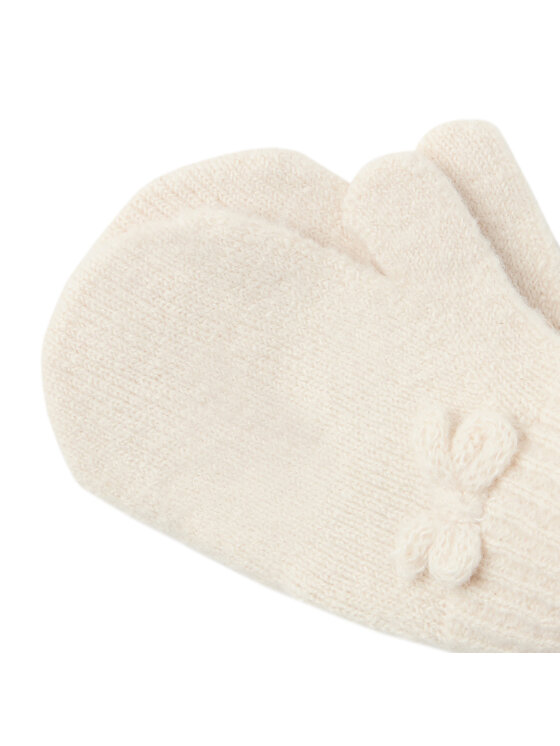 Mayoral Mayoral Set Mütze, Schal und Handschuhe 10.536 Écru