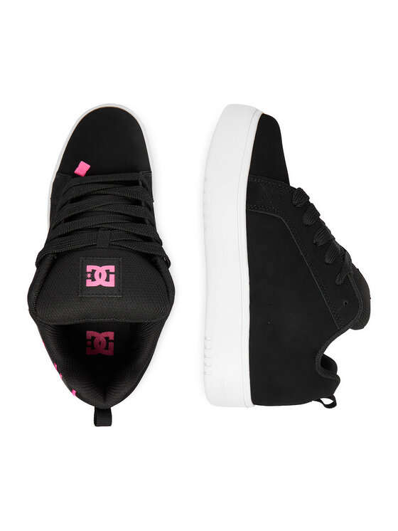DC Shoes DC Shoes Sneakersy CEO-COURT GRAFFIK PLATFORM DC02422001 Čierna