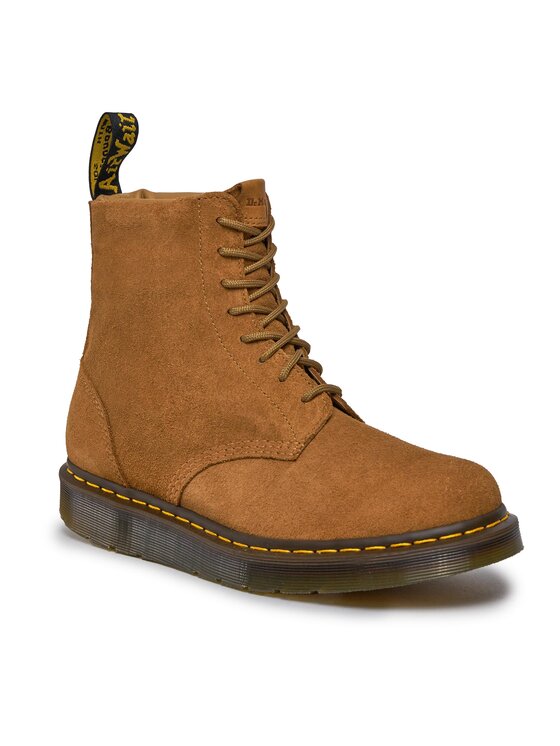Dr. Martens Dr. Martens Kozaki Berman Leather Ankle 26589220 Brązowy