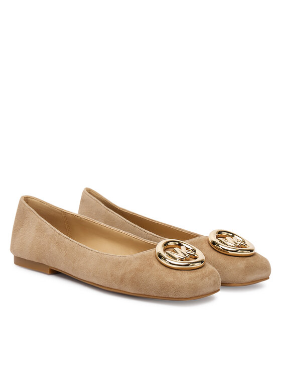 MICHAEL Michael Kors MICHAEL Michael Kors Балетки Milan 40F5MLFP1S Бежевий