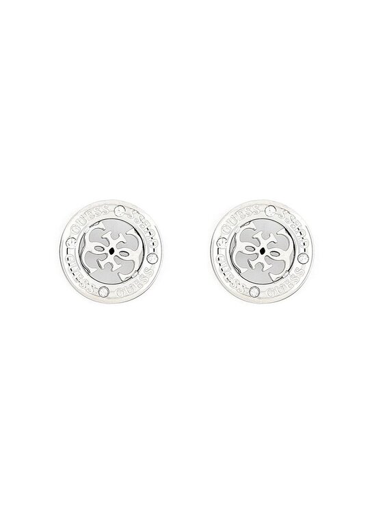Guess Guess Naušnice JUBE02287JW-RHBK Stříbrná