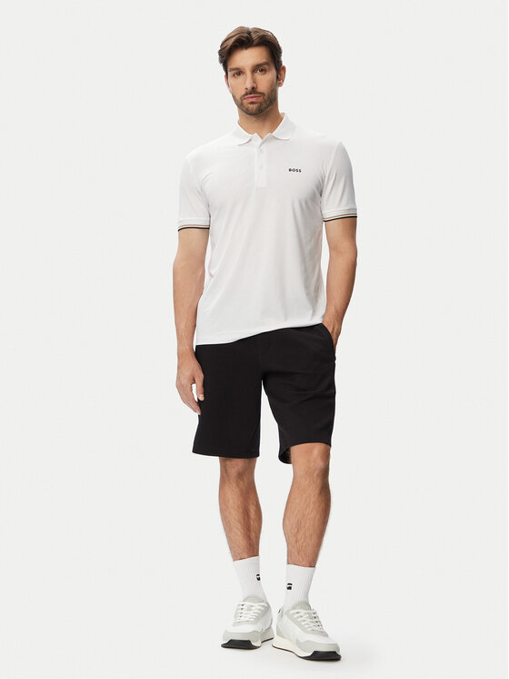 HUGO HUGO Polo marškinėliai Game 1 50564785 Balta Slim Fit