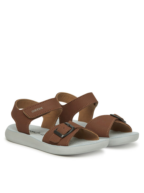 Geox Geox Sandali J Lightfloppy J45GQD 32 C6777 M Rjava