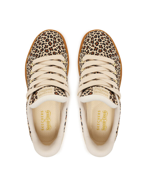 Skechers Skechers Sportcipők Snoop Dogg: Courtside - Nature Girlz 186104/NAT Barna