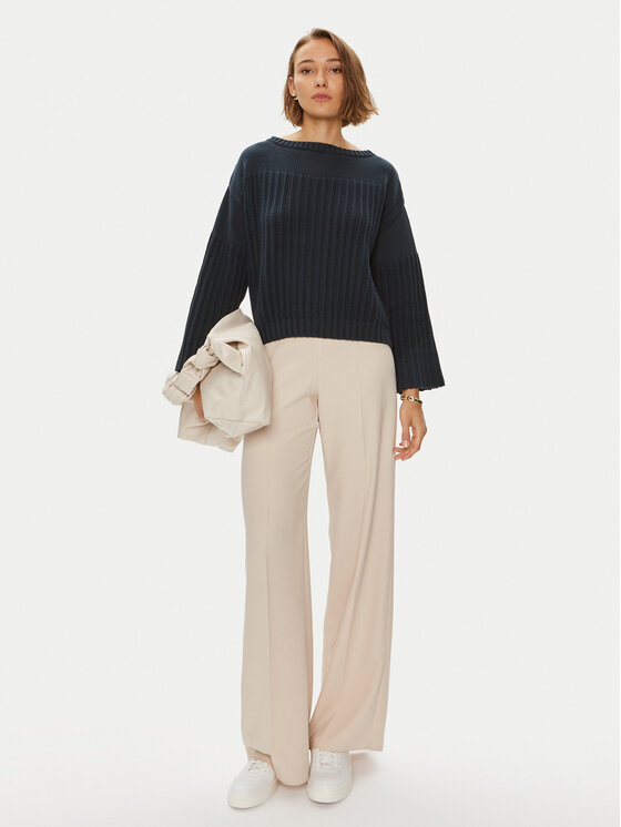 Weekend Max Mara Weekend Max Mara Sweater Spider 2425366171 Sötétkék Standard Fit