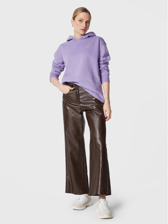 Felpa C_Ezaria 50477685 Viola Oversize