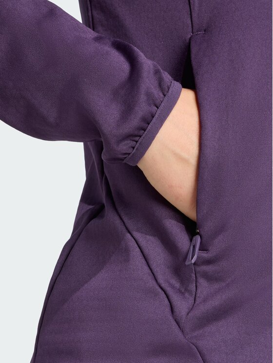 adidas adidas Bluza techniczna Terrex Xperior Climawarm Light Fleece Fioletowy Slim Fit