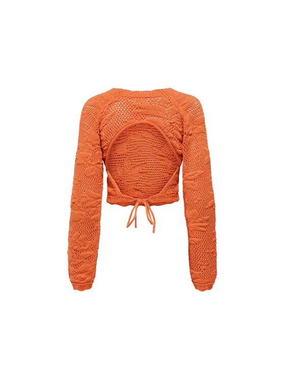 ONLY ONLY Maglione 15317706-TAN Arancione Regular Fit