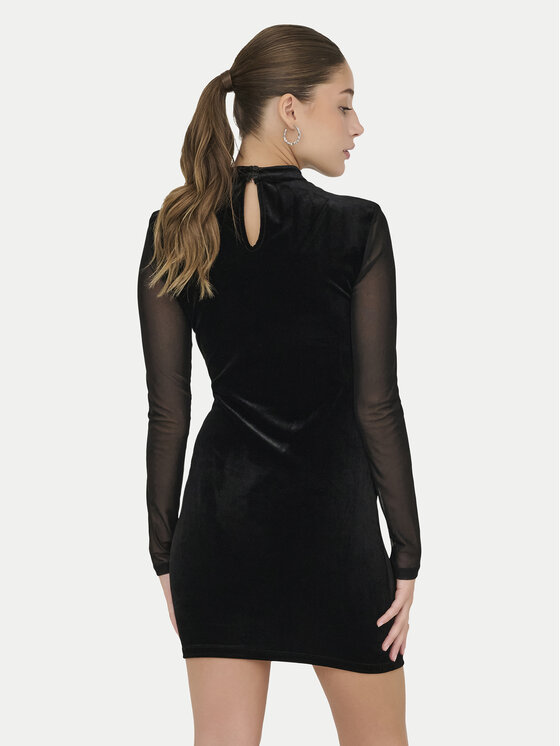 ONLY ONLY Kokteiļkleita Smooth 15360667 Melns Slim Fit