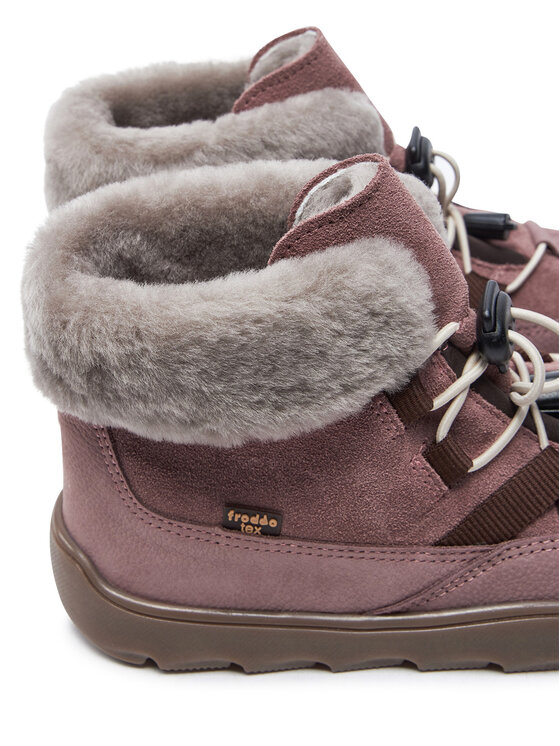 Froddo Froddo Gležnjače Zeru Tex Cosy Barefoot G3110258-4 D Ružičasta