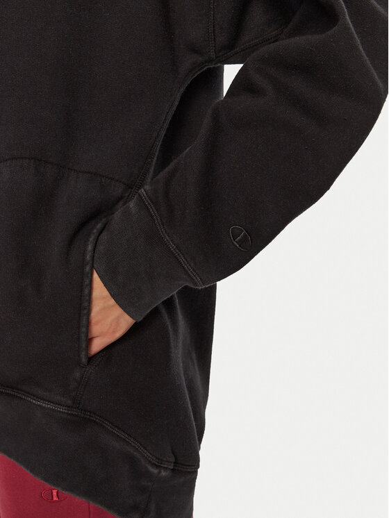 Champion Champion Μπλούζα 117636 Μαύρο Oversize