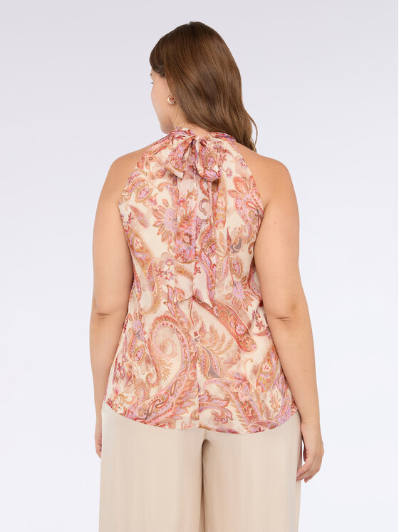 Fiorella Rubino Fiorella Rubino Top D002T000260N0R6 Różowy Regular Fit