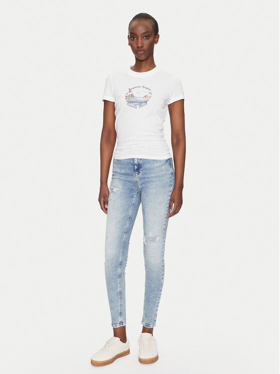 Tommy Jeans Tommy Jeans Farmer Nora DW0DW20024 Kék Skinny Fit