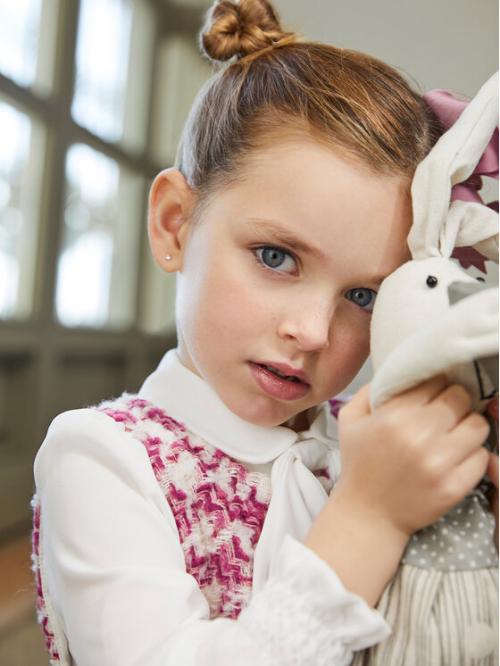 Abel & Lula Abel & Lula Елегантне плаття 5527 Рожевий Regular Fit