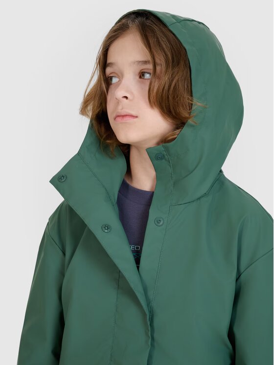 4F 4F Giacca di transizione 4FJWSS25TJACU213-41S Verde Regular Fit