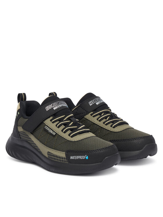 Skechers Skechers Сникърси Bounder 2.0 406341L/BKOL Тъмнозелен