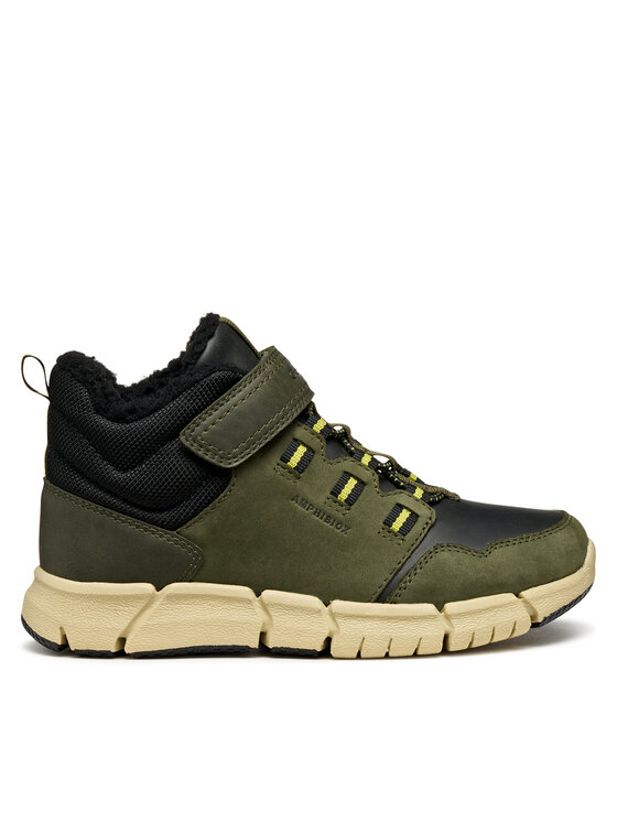 Geox Geox Šnurovacia obuv J Flexyper B Abx J949XA 032ME C0498 S Tmavo zelená