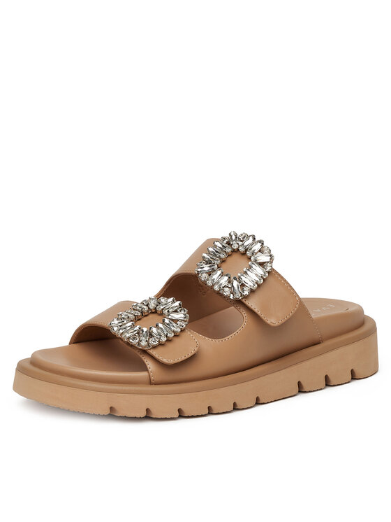 Eva Minge Eva Minge Şlapi LILY-VII75-06-1 Bej