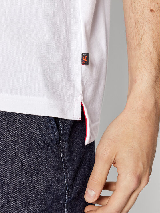 Musto Musto Polo majica 82323 Bela Regular Fit