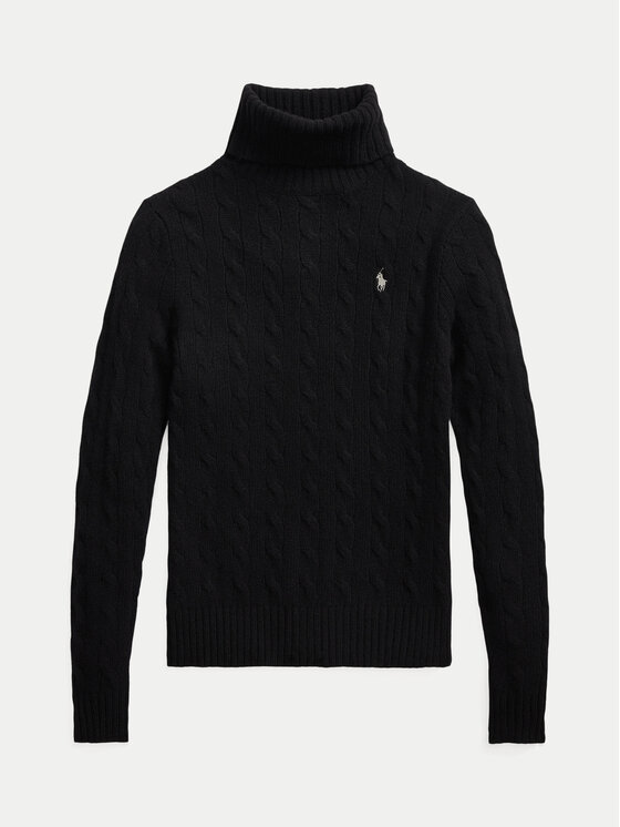 Polo Ralph Lauren Polo Ralph Lauren Rollkragenpullover 211888686001 Schwarz Regular Fit