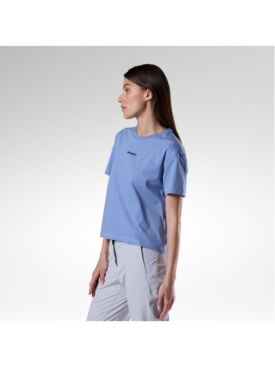 Rossignol Rossignol T-Shirt W Presset Tee Niebieski Relaxed Fit