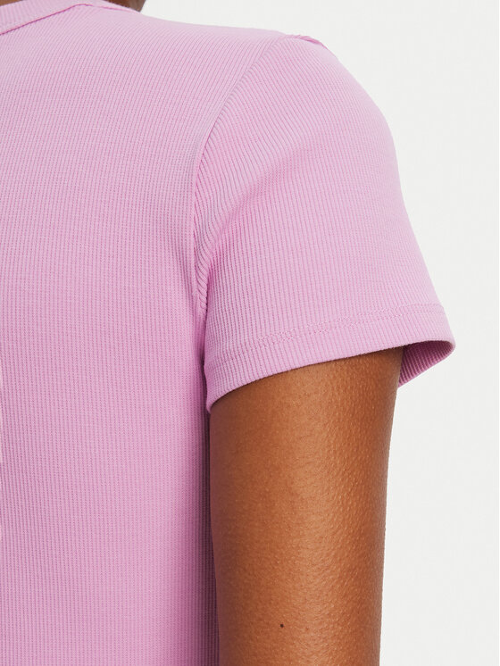 HUGO HUGO T-Shirt Easy 50523924 Růžová Slim Fit