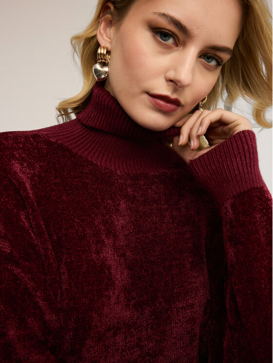 Motivi Motivi Maglione M191E002213N036 Bordeaux Regular Fit