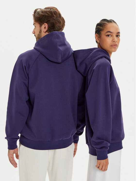 4F 4F Džemperis Unisex 4FWAW24TSWSU1314 Tamsiai mėlyna Loose Fit