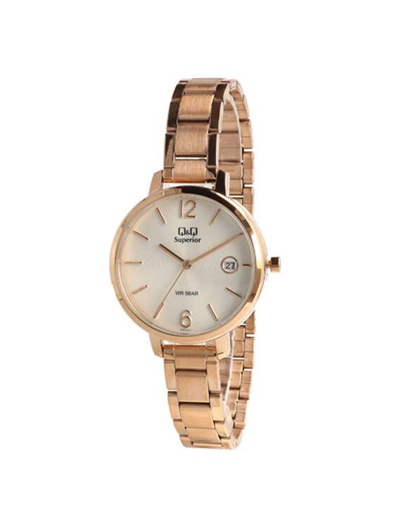 Q&Q Q&Q Hodinky S325-011 Růžové zlato