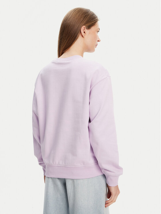Calvin Klein Jeans Calvin Klein Jeans Majica dugih rukava Monologo LV047B234G Ljubičasta Relaxed Fit