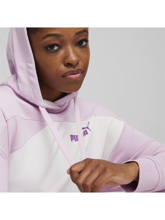 Puma Puma Bluza 677893 Fioletowy Regular Fit