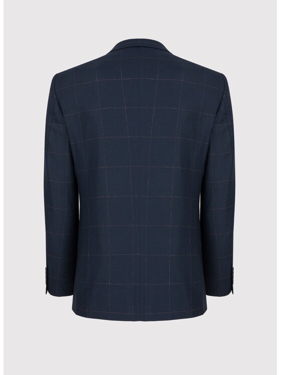 Pako Lorente Pako Lorente Garnitur P22WF-4G-001 Granatowy Slim Fit