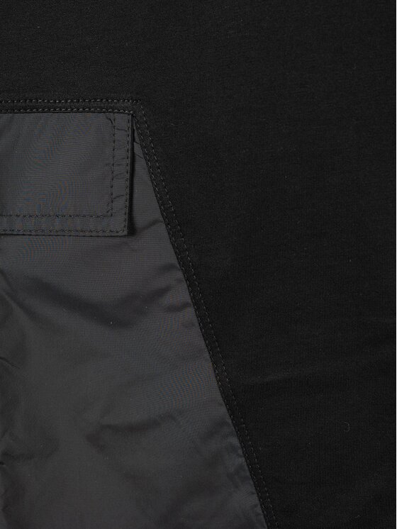 Les Hommes Les Hommes T-Shirt LKT152 703 | Oversized Fit Mercerized Cotton T-Shirt Černá Oversize