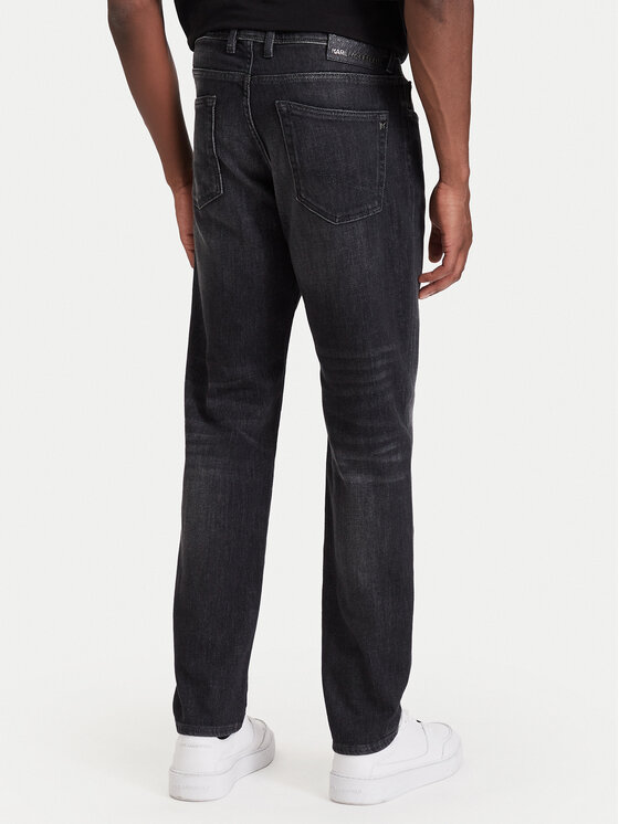 KARL LAGERFELD KARL LAGERFELD Jeansy 265512 564889 Czarny Tapered Fit