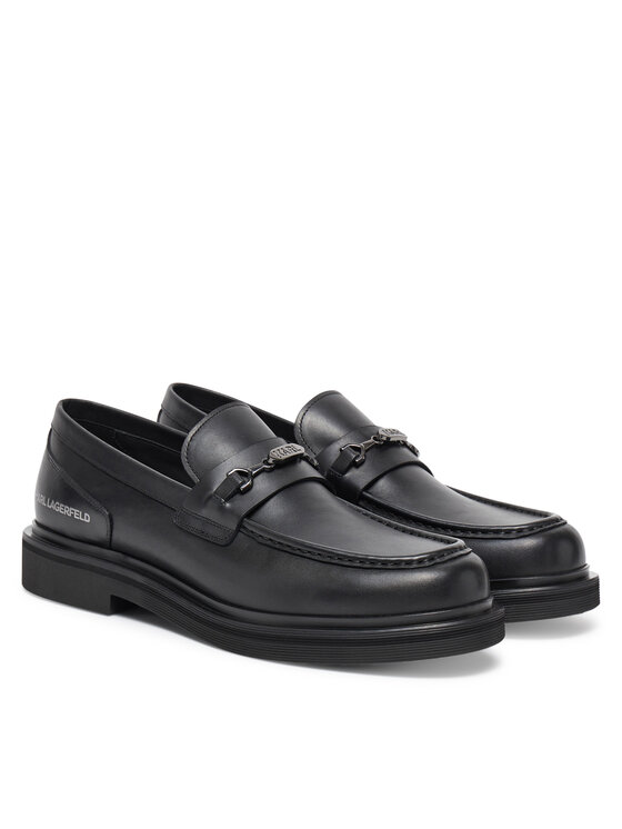 KARL LAGERFELD KARL LAGERFELD Mokaszin Kingston KL12215 Fekete