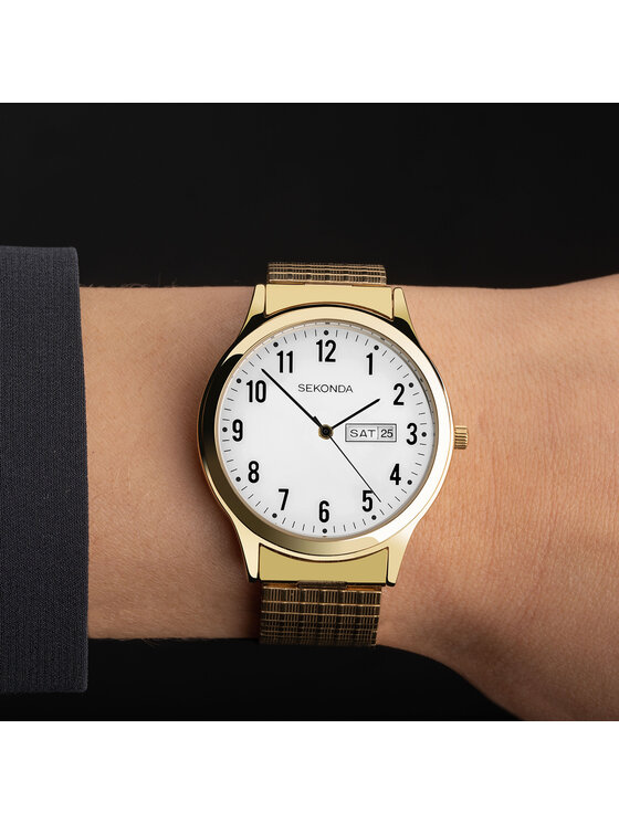 Sekonda Sekonda Zegarek 30124 Złoty