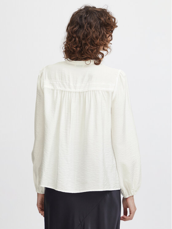b.young b.young Košulja 20813808 Bijela Regular Fit