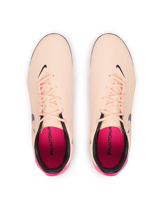 Nike Nike Обувки за футбол Phantom GX II Academy FG/MG FD6723-800 Оранжев